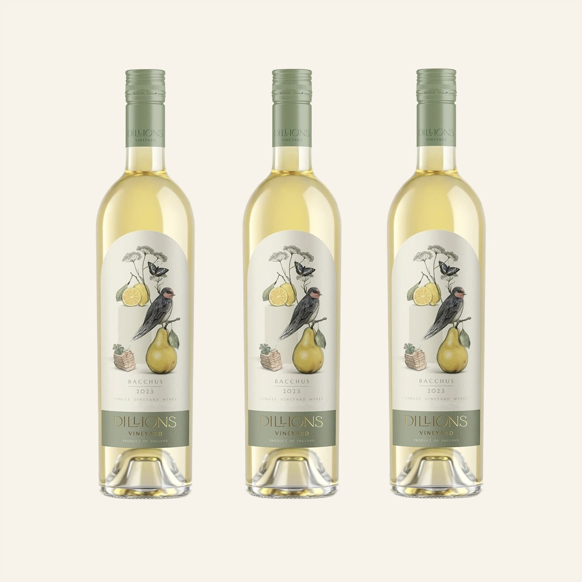 Bacchus White Wine 2023 – Set of 3